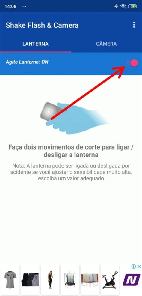 ligar a lanterna|Como LIGAR A LANTERNA AGITANDO QUALQUER CELULAR!